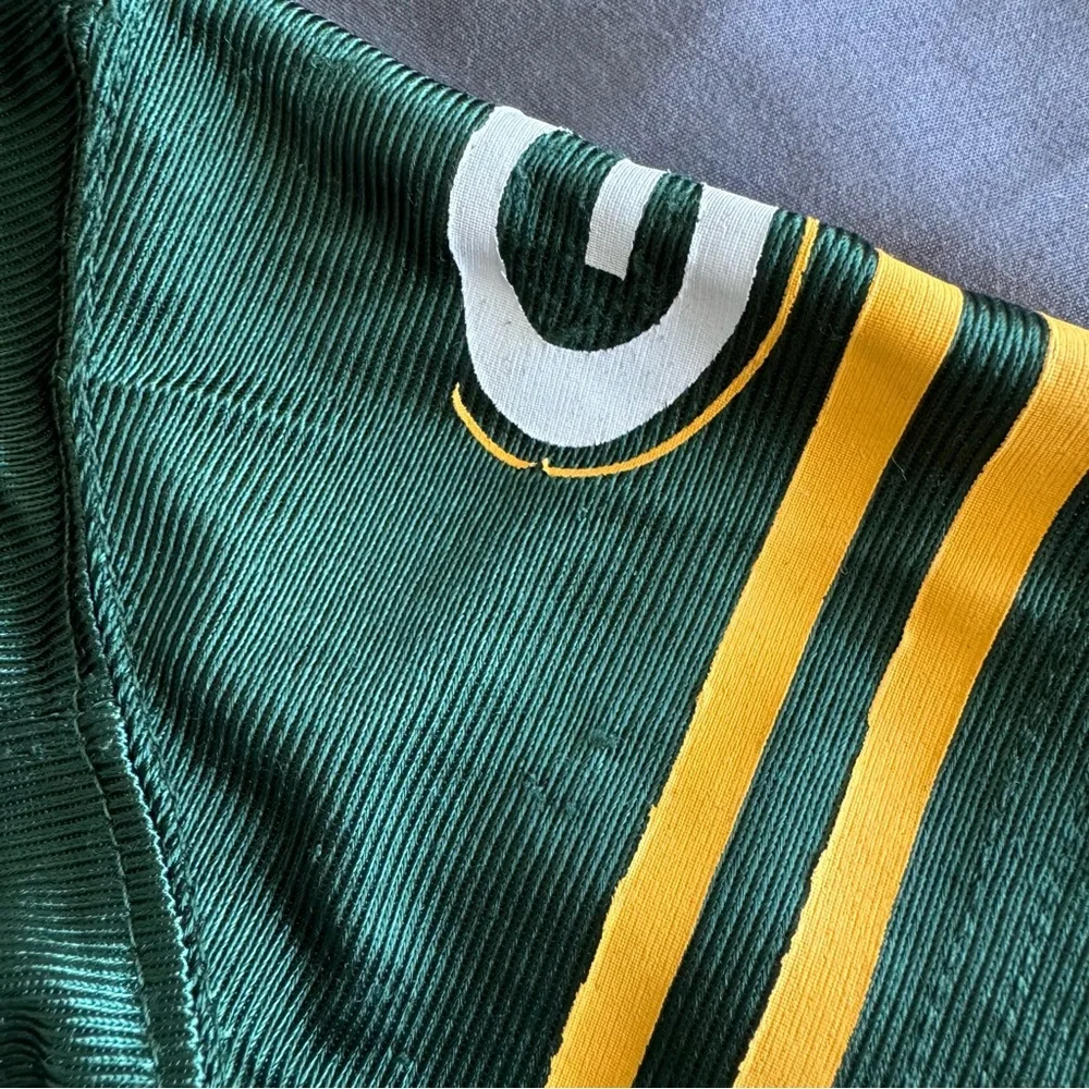 Green Bay Packers Clay Matthews Jersey Size 18 Months Baby Football Green Gold - Picture 6 of 8